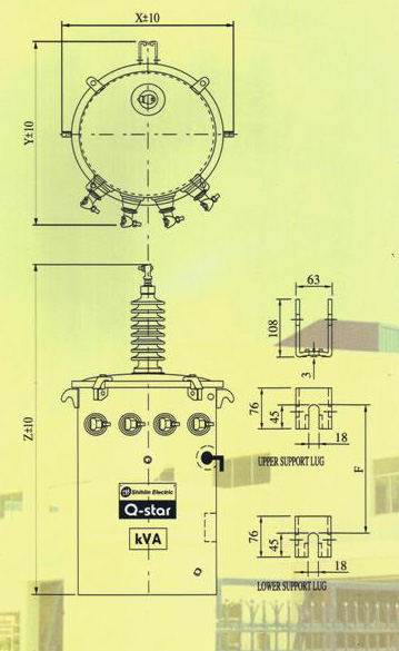 Máy biến áp 1 pha tiêu chuẩn điện lực TP.HCM